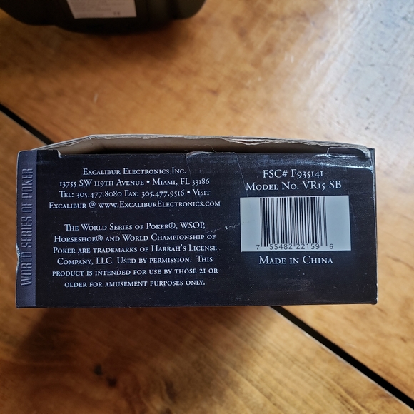 World Series of Poker Plug and Play 15 in 1 Casino Games Handheld System TV View - Picture 11 of 12